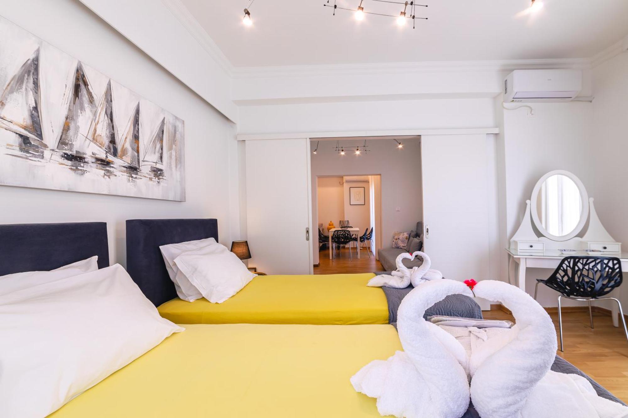 Apartament D9 Center Of Glyfada Ateny Zewnętrze zdjęcie